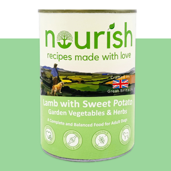 Grain Free Lamb with Sweet Potato, Garden Vegetables & Herbs Pâté Wet Dog Food