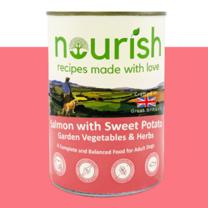 Grain Free Salmon with Sweet Potato, Garden Vegetables & Herbs Pâté Wet Dog Food